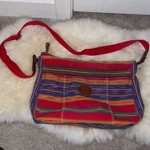 Liz Claiborne Lizwear multicolor satchel
